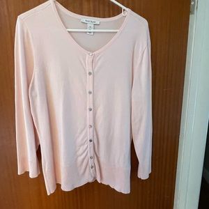 Ladies Cardigan-light pink